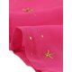 thumbnail image 5 of Vestido de fiesta de mujer Inspire Chic con escote en V, mangas largas, falda acampanada, talla XS, color rosa intenso, 5 of 6