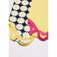 thumbnail image 4 of Luvable Friends Baby Girl Cotton Bodysuits 5pk, Bee, 12-18 Months, 4 of 5