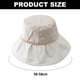 thumbnail image 2 of Sombrero de pescador con perlas de 56-58 cm de circunferencia, sombrero de pescador femenino para primavera y verano, sombrero de protección solar informal, sombrero de lavabo, 2 of 5