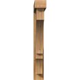 thumbnail image 2 of Ekena Millwork 6"W x 44"D x 44"H Balboa Block Rough Sawn Bracket w/ Offset Brace, Western Red Cedar, 2 of 25
