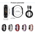 thumbnail image 4 of Fitness Tracker with Step Counter/Calories/Stopwatch, Activity Tracker, Health Tracker with Heart Rate Monitor Touch Color Screen Watch for Women Men, 4 of 5