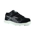 thumbnail image 2 of Reebok Womens Black Leather Mesh Athletic Oxford Sport Grip Comp Toe, 2 of 4