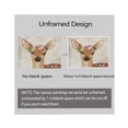 thumbnail image 2 of WFSposter Cute Deer Baby Wall Décor for Toddler Boys Girls Room Retro Deer Wearing a Wreath Wall Art Wild Animal Portrait Painting Collection for Bedroom Bathroom Nursery Decor Kids Gifts 12x12in, 2 of 7