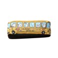 thumbnail image 1 of Estuche para lápices de lona con diseño de autobús, bolsa para bolígrafos con cremallera, bolsa de almacenamiento de cosméticos, 4 colores, jengibre, 1 of 2