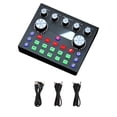 thumbnail image 1 of USB Interface External Sound Card Live Broadcas Microphone Audio Card Equipment TAPDRA Spare Part, 1 of 4