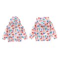 thumbnail image 4 of Toddler Jackets Girls Fall Windbreaker Outerwear Lightweight Coat Long Sleeve Casual Hoodie 3-8 Years, 4 of 6