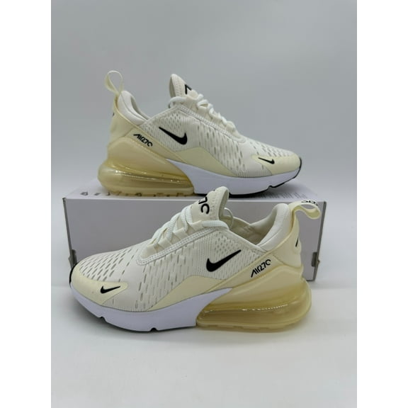Women's Nike Air Max 270 Sail/Black-Coconut Milk (AH6789 124) - 5