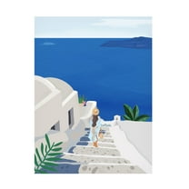 Trademark Fine Art Petra Lizde Into the Blue Canvas Wall Art