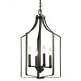 thumbnail image 5 of Farmhouse Four Light Chandelier-Brushed Nickel Finish Bailey Street Home 147-Bel-3329944, 5 of 8