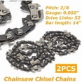 thumbnail image 3 of 14 Inch Chainsaw Saw Chain 52 Links Replacement Saw Mill Chain, 3 of 3