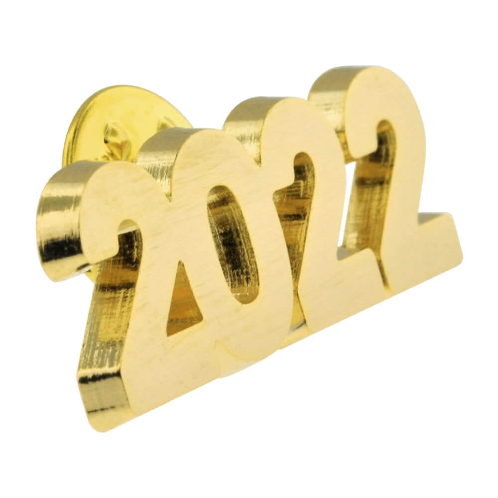 PinMart/'s Gold Year 2020 School Graduation Anniversary Lapel Pin New Years