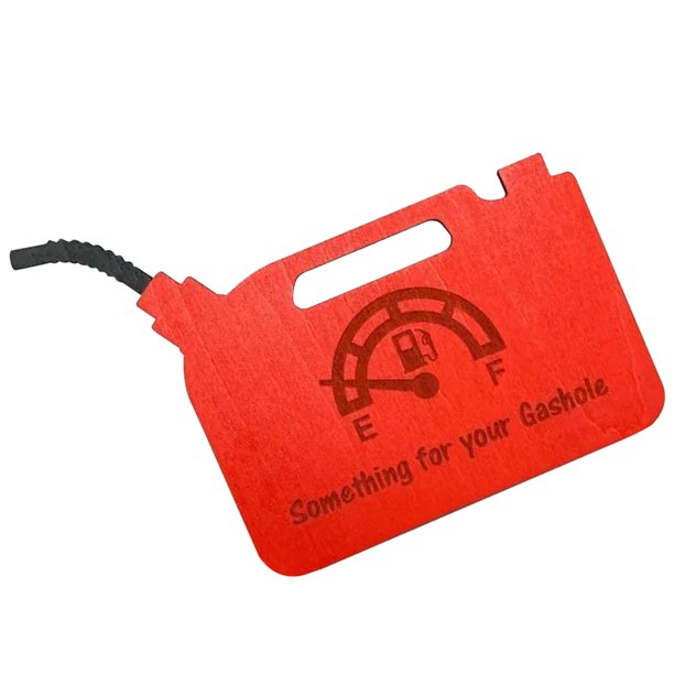 Tarjetero decorativo navideño, cartera creativa de gasolinera para decoración del hogar