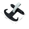 thumbnail image 3 of Car Purse Holder Hook, Car Rear Trunk Hook for Purses and Bags,HiddenPlastic Hook Hangers for Car Handbag, 3 of 9