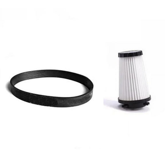 Replacement Part For Dirt Devil Upright Model 084600 Series Type F-2 Hepa Filter With 1PK Style 15 Flat Belt