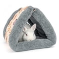 thumbnail image 1 of Niteangel Cama Tienda Plegable para Cobayas y Túnel Calentito para Conejos, Hurones, Chinchillas, Conejitos, Ratas u Otros Animales Pequeños, 1 of 6