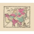 thumbnail image 3 of Johnson 14x12 Black Modern Framed Museum Art Print Titled - Asia - Johnson 1860, 3 of 5