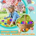 thumbnail image 2 of CPSYUB Easter Basket Stuffers Toys for Kids: Prefilled Easter Eggs Stuffers with Parachute Toys for Kids - Easter Egg Fillers Ideas Gifts Outdoor Games for 4 6 8 10 12 Year Old Boys Girls (6 Pack), 2 of 10