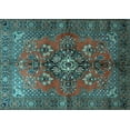 thumbnail image 1 of Ahgly Company Indoor Rectangle Persian Light Blue Traditional Area Rugs, 2' x 3', 1 of 4