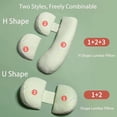 thumbnail image 2 of HIDETEX Soft Pregnancy Pillow with Detachable Cover - Body and Maternity Pillow for Nursing, Breastfeeding - Supportive and Comfortable, 2 of 8