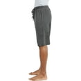 thumbnail image 2 of Cottonbell Men's & Unisex Casual Cotton Knitted Pajama Shorts Loungewear with Drawstring, 2 of 4