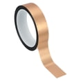 thumbnail image 1 of Uxcell Cinta de película de poliéster metalizado de 1 pulgada x 55 yardas Champagne, 1 of 6