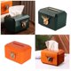 thumbnail image 1 of Paquete de 2 Caja de pañuelos faciales de lujo Estatua de cabeza de ciervo Servilleta Soporte de papel Organizador rectangular para baño en casa Hotel Restaurante Encimera de Baoblaze Cubierta del soporte del tejido, 1 of 8