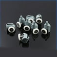 thumbnail image 5 of MLINS 12PCS Replacement Single Wheel Door Runners 25mm Shower Door Wheels Sliding Enclosure Rollers Wheels Pulleys - 6 Upper Wheel and 6 Bottom Wheel, 5 of 8