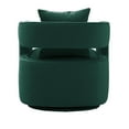 thumbnail image 2 of TOV Furniture Kennedy Forest Green Swivel Chair With Cushion, 2 of 5