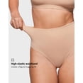 thumbnail image 3 of Tanga de Cintura Alta INLYRIC Sin Etiqueta Suave y Elástica Paquete de 3 M, 3 of 7
