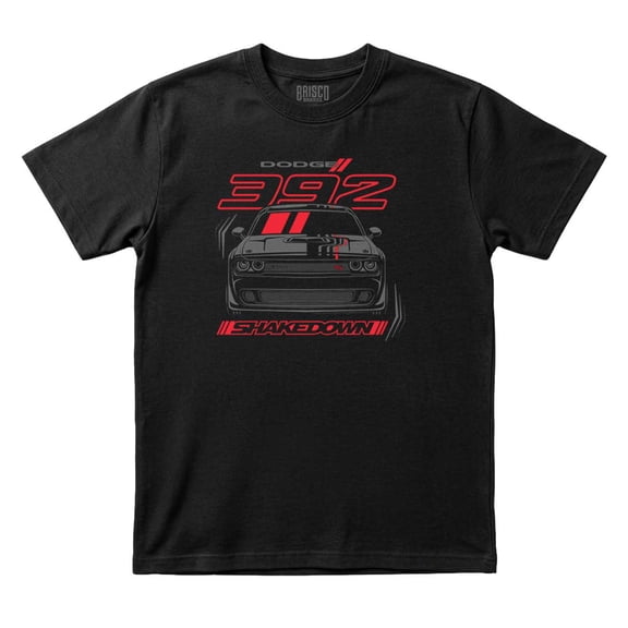 Dodge 392 HEMI V8 Engine Shakedown Men's Graphic T Shirt Tees Brisco Brands S