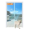 thumbnail image 1 of Puerta mosquitera magnética MAGZO Fit Door 81 x 205 cm, color blanco, 1 of 6