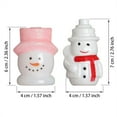 thumbnail image 4 of Gustave 9.8FT Christmas Snowman String Lights 20 LED Fairy Light Battery Operated Xmas Tree Decoration Light for Indoor Outdoor Holiday Ornaments, 4 of 8
