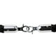 thumbnail image 5 of Divisor de cuerdas Cola para patio de juegos de hotel interior y exterior Negro Queue Rope, 5 of 5