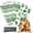 Green, variant on 100Pcs 6×10 Inch Gold Star Print Cellophane Bags with 100 Twist Ties, Packaging for Candies, Cookies, Chocolate, Bakery, Desserts & Party Favors