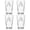 AA, variant on Beer Glass Set of 4 (B)
