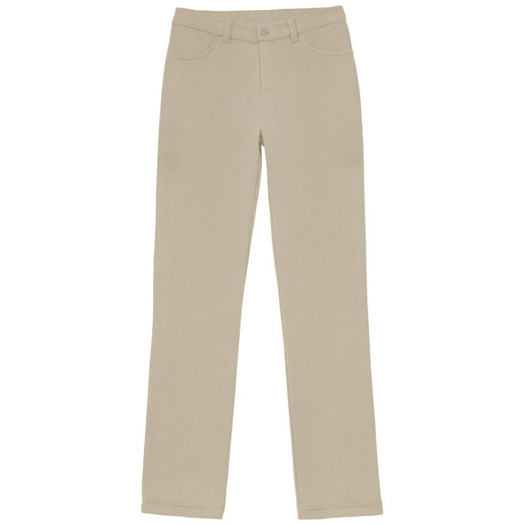 Classroom School Uniforms Big Kid Ponte Tapered Leg Pant 51142AZ, 16, Khaki