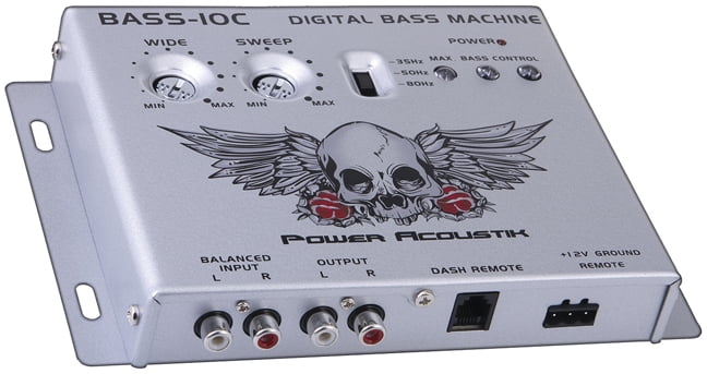 NEW BASS CONTROL POWER ACOUSTIK PARAMETRIC BASS10C