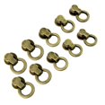 thumbnail image 1 of AMLESO 10pcs Rivet Screw Connector Wallet Chain Hardware Copper, 1 of 7