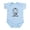 Sky Blue, variant on CafePress - Abraham Lincoln Portrait Body Suit - Baby Light Bodysuit, Size Newborn - 24 Months