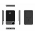 thumbnail image 1 of yeacher Ultra-Slim Magnetic Power Bank with 5000mAh, 20W PD Fast Charging, Magsafe Wireless Charger, Compact Metal Design, Gray, 1 of 6
