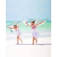 thumbnail image 3 of Aqua Beige Striped Beach Towels Oversized Super Absorbent, Modern Farmhouse Retro Lines Lightweight Bath Towel Quick Dry Sets For Bathroom/Pool/Rv Camping/Beach Play/Gym Room/Picnic 35"x70", 3 of 8
