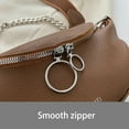 thumbnail image 5 of FENOHREFE Women Chain Bag Trend Crossbody Bag Korean Shoulder Bag Simple Phone Bag PU Leather Change Purse, 5 of 8