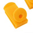 thumbnail image 2 of Set of 8 engine base fixing clips A0019913970, yellow, for Smart Fortwo W450 and W451, 2 of 4