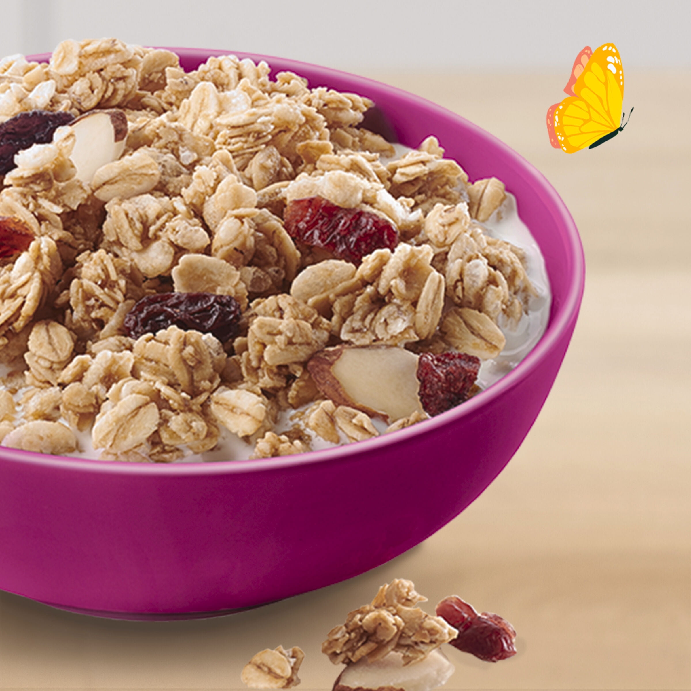Cascadian Farm Organic Fruit and Nut Granola, Whole Grain Oats, 13.5 oz