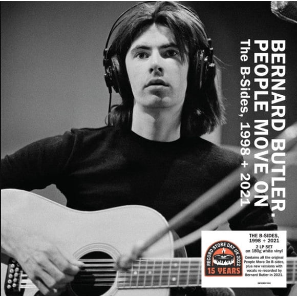 BUTLER, BERNARD RSD 2022 - PEOPLE MOVE ON (2LP/WHITE/180G) THE B-SIDES, 1998 + 2021