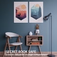 thumbnail image 2 of Diversion Book Safe with 4200°F Fireproof Money Bag and Combination Lock, Fake Book Hidden Storage Safe, Hollow Secret Portable Metal Storage Box for Cash, Valuables - Easter Bible, 2 of 8