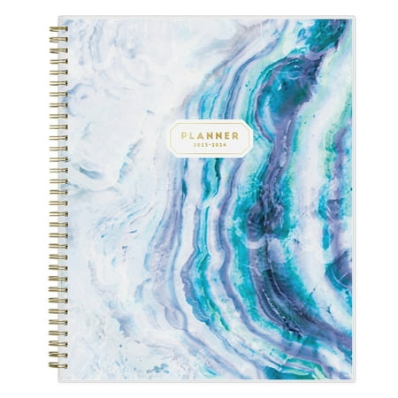 UPC: 0699931907276 | 2023-2024 Weekly Monthly Planner  8.5×11  Blue Sky  Gemma