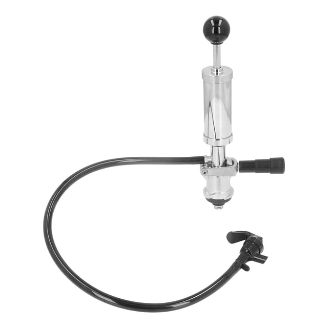 S System Steel Beer Party Pump,4 Inch Threaded Beer Inch Pumpwith Beer Faucet S Keg Party Pump Ultimate Comfort
