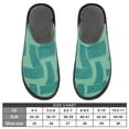 thumbnail image 5 of IAUYY Memory Foam House Slippers Suitable for Both Men and Women. Comfortable, Anti-Slip Plush Flat-Bottomed Slippers The Best Holiday Gift Digital Painting, 5 of 9