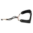 thumbnail image 4 of Sax Shoulder Harness, Adjustable Black Saxophone Neck Strap PU Leather Protective Metal Swivel Button  For Women For Men For Soprano  Alto Sax, 4 of 8